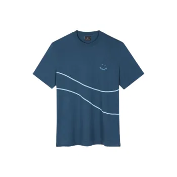 Paul Smith Logo Detailed Crewneck T Shirt