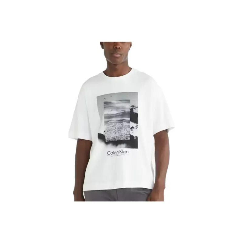 Calvin Klein T Shirts Men White-0