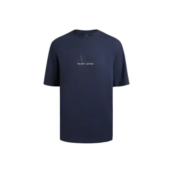 ARMANI EXCHANGEAE SS24 T Shirt Men's Navy Blue