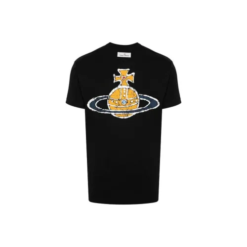 Vivienne Westwood Orb Printed Crewneck T Shirt