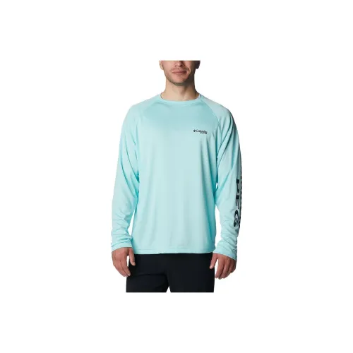 Columbia PFG Terminal Tackle T-Shirt Men's Cyan