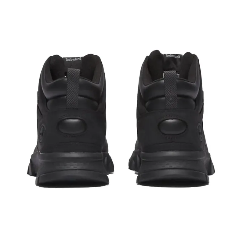 Timberland Mount Lincoln Anti Slip Wear Resistant Mid Top Hiking Shoes Men's Black-4