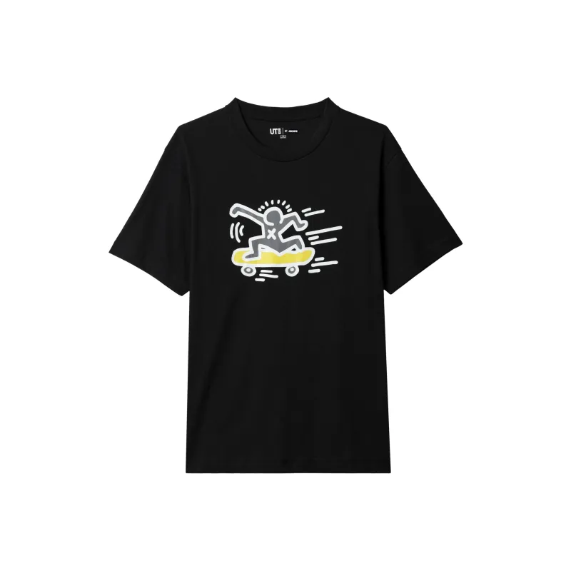 UNIQLO T Shirts Unisex 09 Black-0