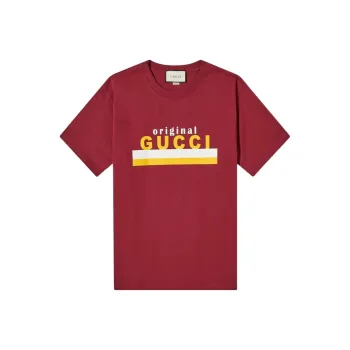 GUCCI T-Shirts Men Red