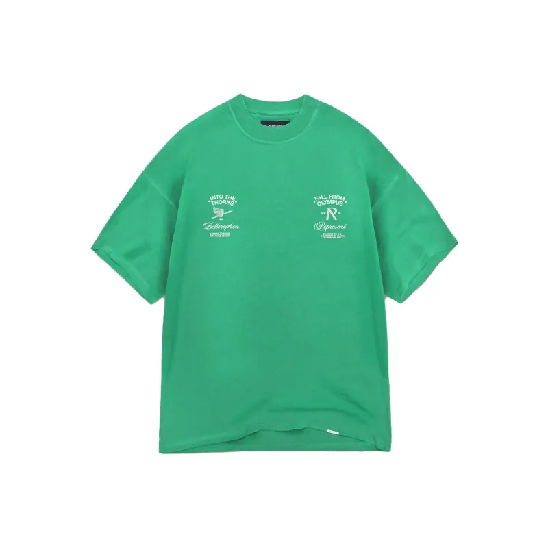 REPRESENT T Shirts Men Green-0