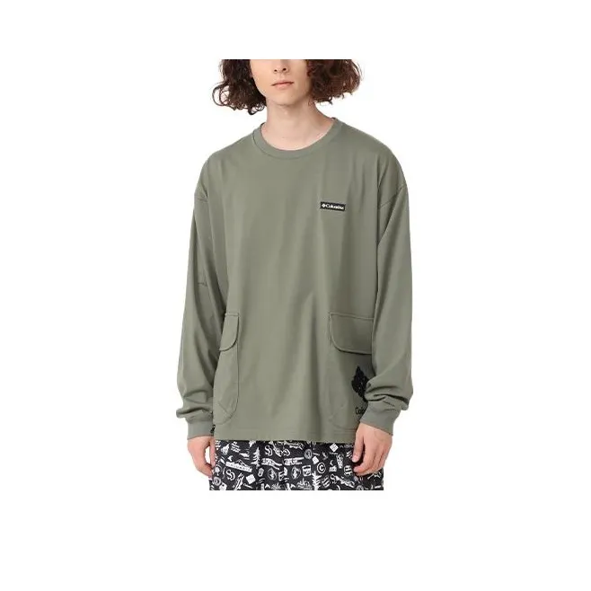 Columbia T Shirts Men Cypress Green-0