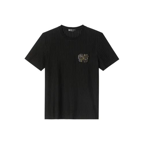 ANDREW MACKENZIE T Shirt Men's Black