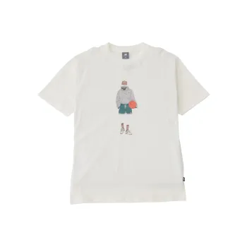 New Balance Drop Shoulder Sleeve T Shirt Men's Sea Salt