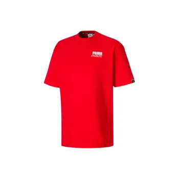 PUMA X KOCHÉ Sports Bra T Shirts Men Red