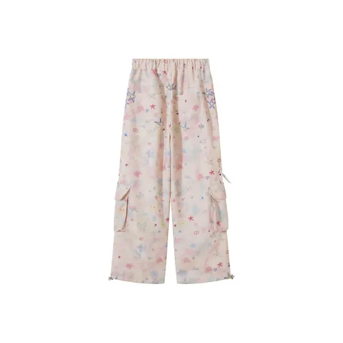 EOEI Casual Pants Women's Pink