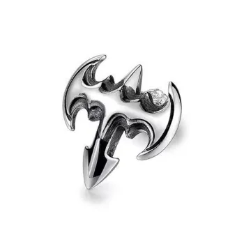 BLESSED BULLET Alloy Stud Earrings Men's