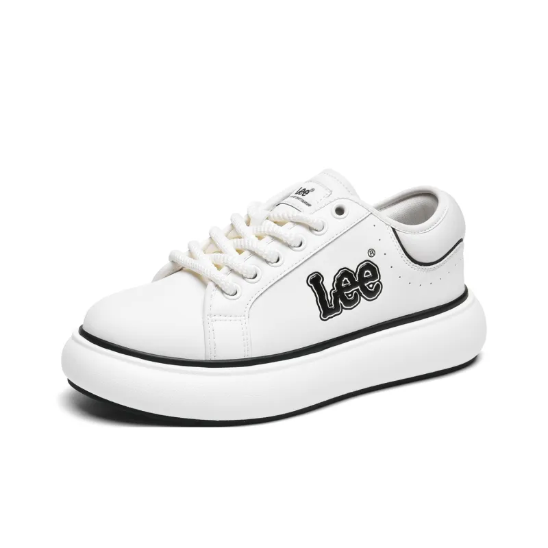 Lee Classic And Versatile Casual Minimalist Style Comfortable Platform Low Top Skateboard Shoes Men's-2