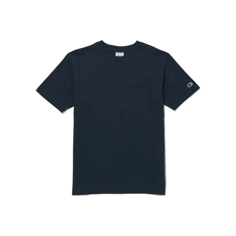 Champion SS24 T Shirt Unisex Marine Blue-0