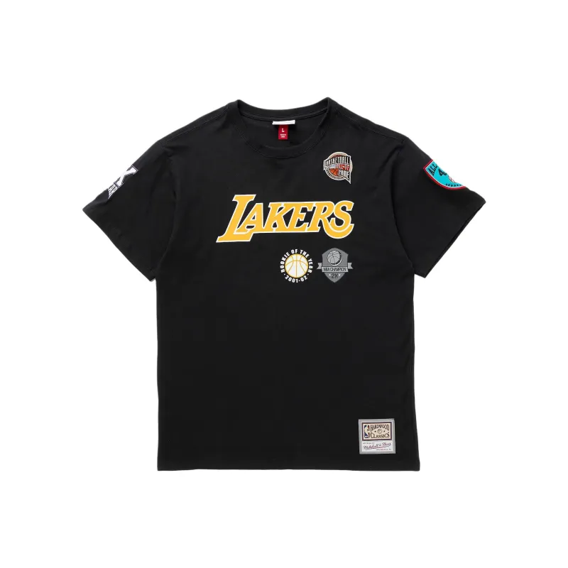 Mitchell & Ness x NBA T Shirt Unisex Black-0