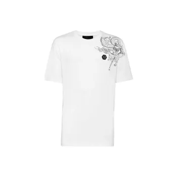 PHILIPP PLEIN T Shirts Men White