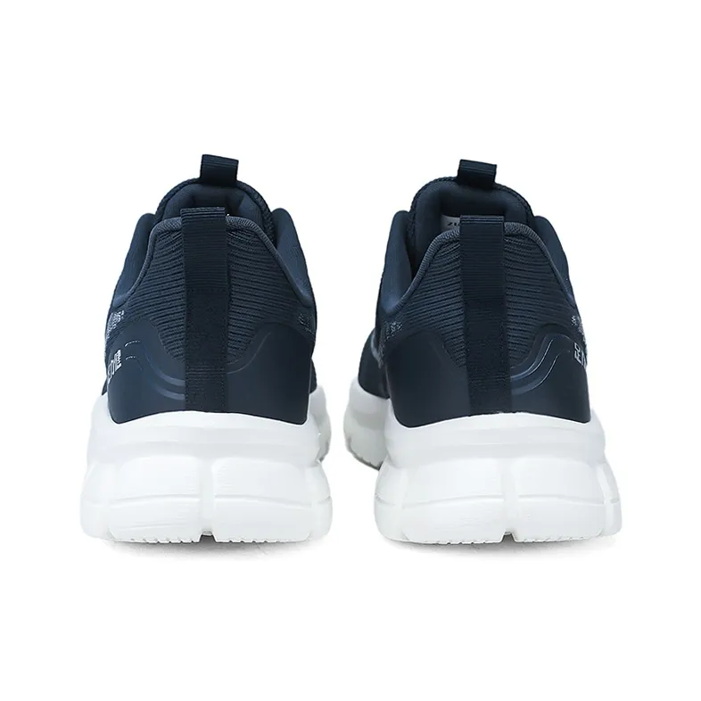 ZULIZ Sports Elderly Shoes Casual Shoes Men Low Top Black/Dark Blue-10