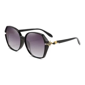PRETTYALLUSION PC Irregular Shape Sunglasses Women's