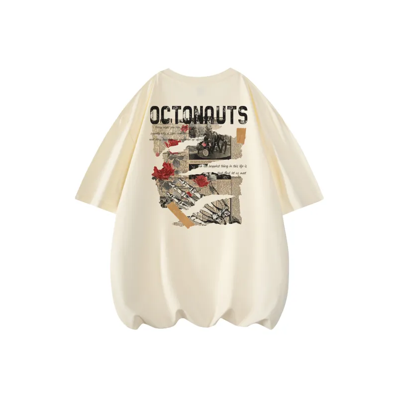 Small Columns Under The Sea T Shirt Unisex Black-5