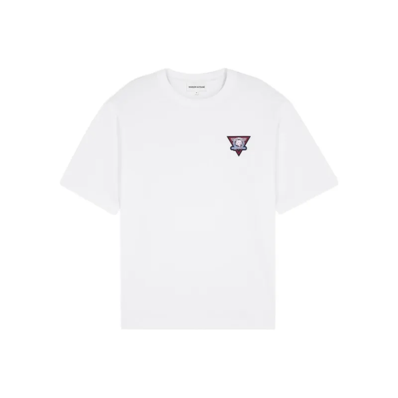 Maison Kitsune Surf Collage Printed Crewneck T Shirt-0