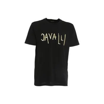 Roberto Cavalli T-Shirts Men Black