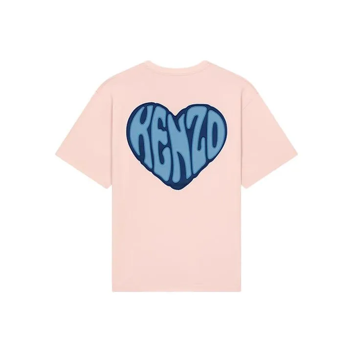 KENZO T Shirts Unisex Light Pink-0