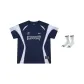 Navy Blue+1 Pack Basketball Socks (Style Random Color)