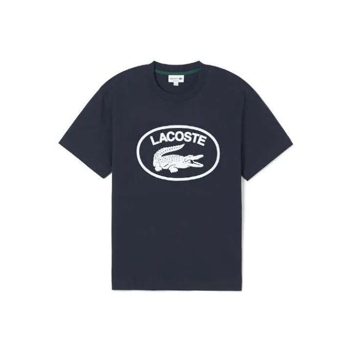 LACOSTE T Shirts Men Navy Blue-0