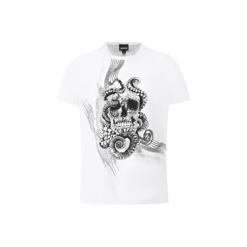 Just Cavalli T Shirt Men's White-0