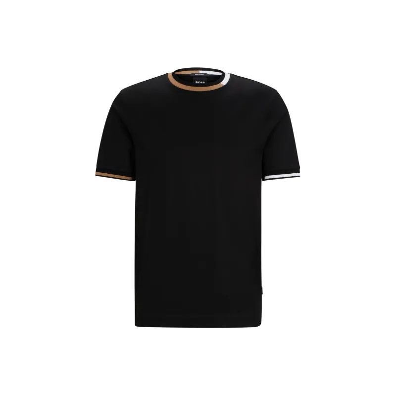 HUGO BOSS SS24 T Shirt Men's Black-0