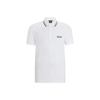HUGO BOSS X Matteo Berrettini Jacquard jersey Polo Shirt