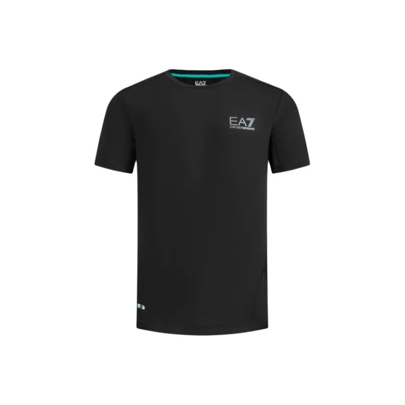 EMPORIO ARMANI EA7 SS24 T Shirt Men's Black-0