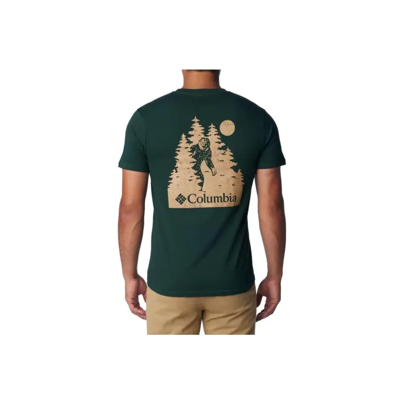 Columbia T-Shirts Men Dark Green-0