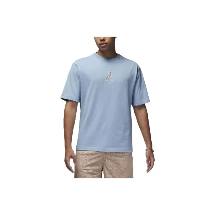 Jordan Flight MVP 85 T-Shirt Men's Blue Gray-0