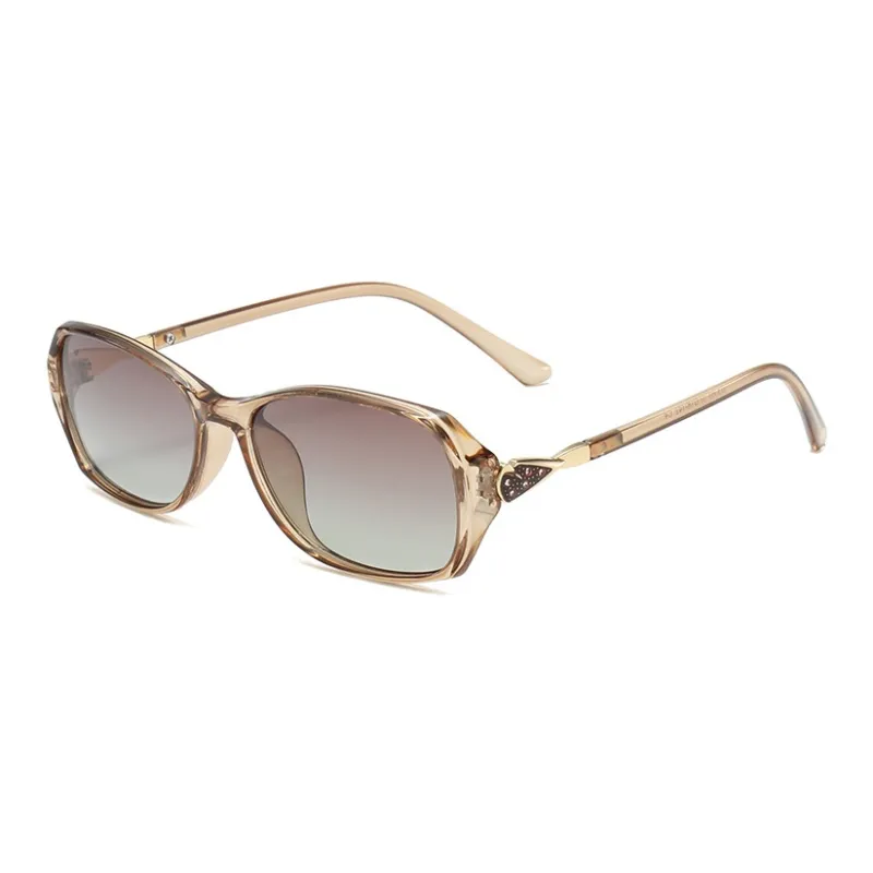 PRETTYALLUSION TR/Memory Plastic Alloy Irregular Shape Sunglasses Women's-8