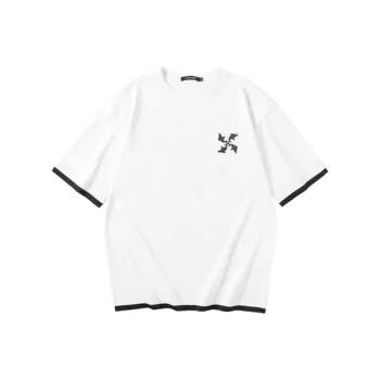 HLA JEANS T Shirts Men Bleached 15