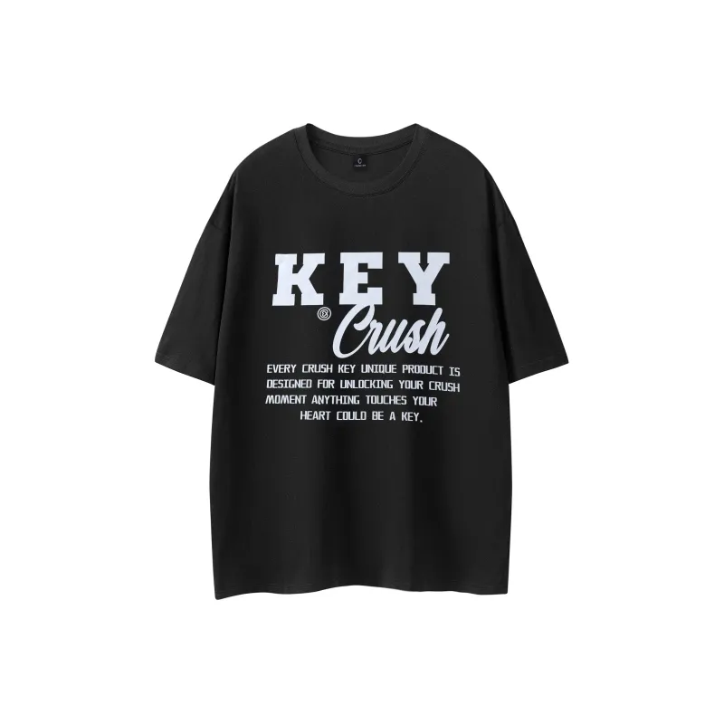 CRUSH KEY SS24 Drop Shoulder Sleeve T Shirt Unisex-6