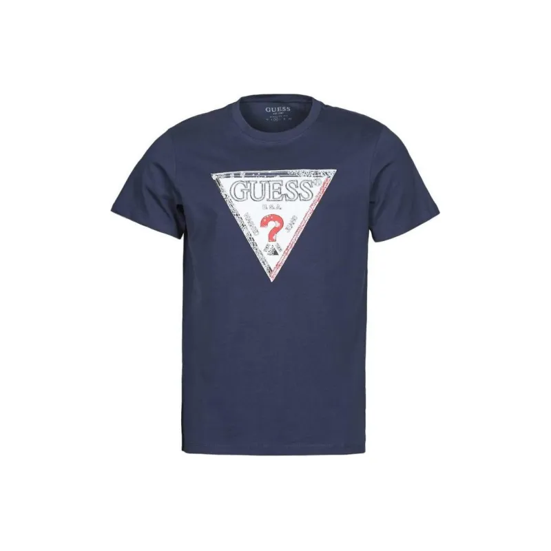 GUESS T Shirts Men Blue-0