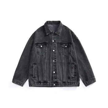 HOKLV Denim Jackets Unisex