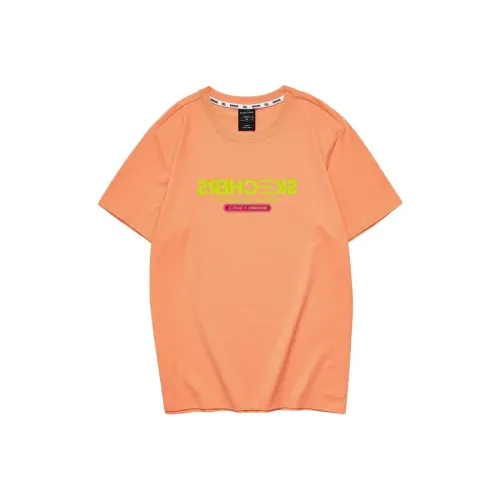 Barrel X Skechers T Shirts Unisex Orange Peach Pink/00X5