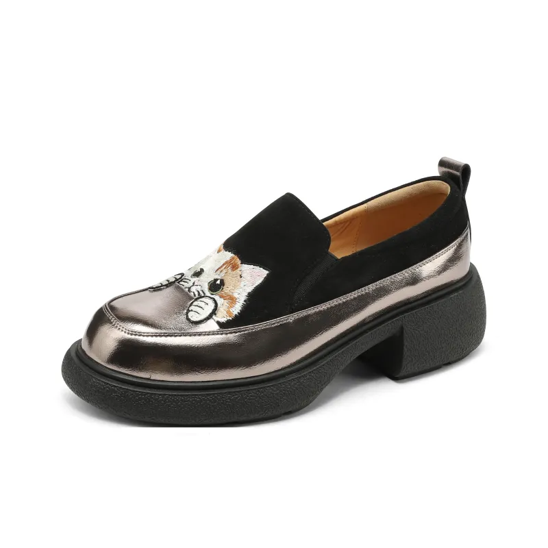 Hongyanglin Loafers Women's-6