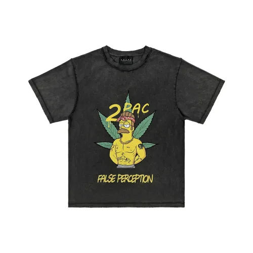 False Perception Short Sleeved T Shirts Unisex