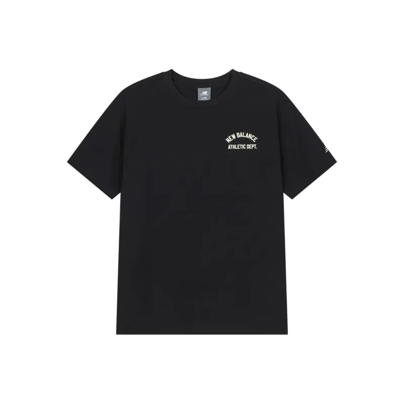 New Balance Short Sleeved Unisex Black-0