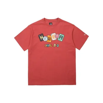 New Era T Shirts Unisex Red