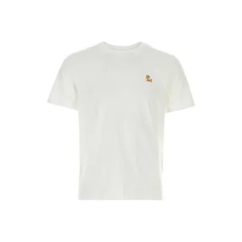 Maison Kitsune Chillax Fox Patch Crewneck T Shirt
