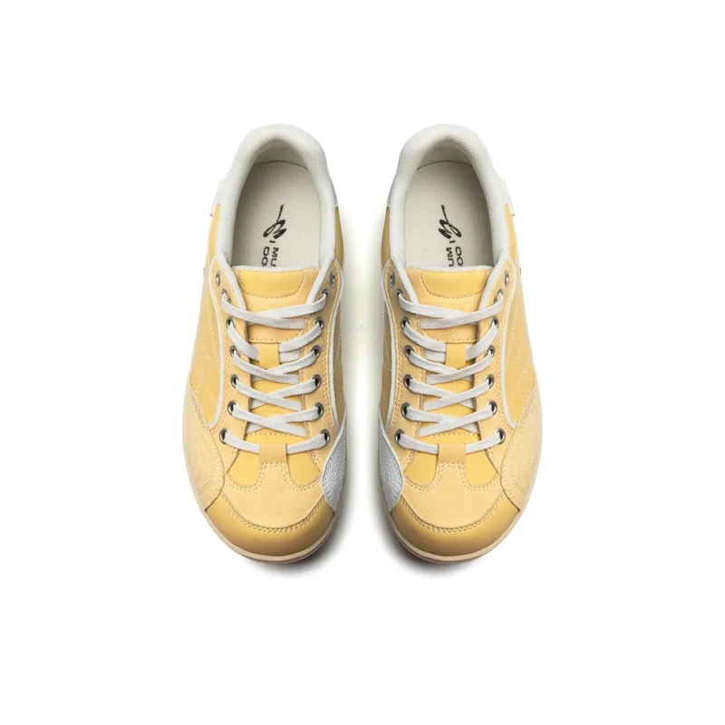 Mule Donkey Low Top Casual Shoes Unisex Cheese Yellow-3