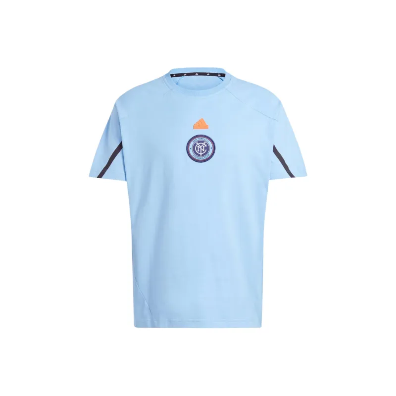 Adidas New York City Fc Designed For Gameday Travel Tee-0