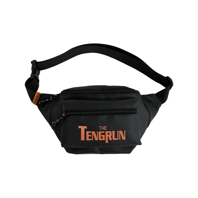 COLINS KEIRS Fabric Fanny Pack Regular Unisex Black/Khaki/Gray-1