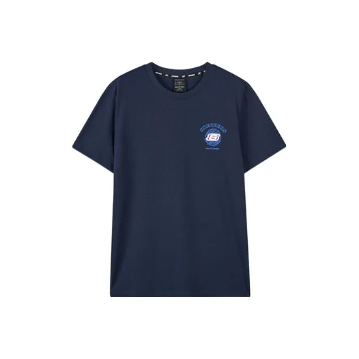 Skechers T Shirts Unisex Medieval Blue/007D-0