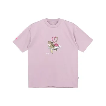 Converse T Shirts Unisex Purple