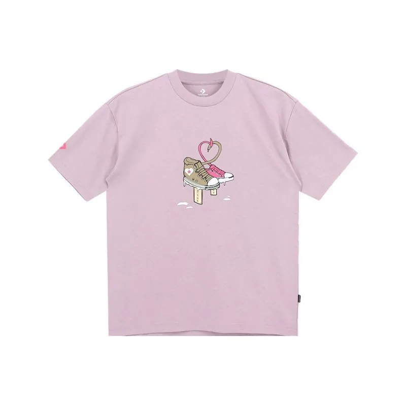 Converse T Shirts Unisex Purple-0